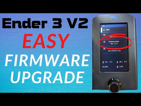 Upgrade the Ender 3 V2 Firmware in 5 minutes or less