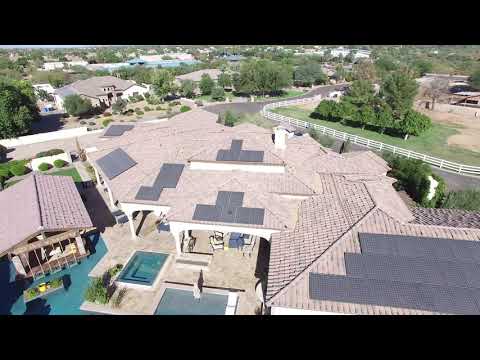 Arizona Solar Concepts Installation 23.2 kW Gilbert, AZ