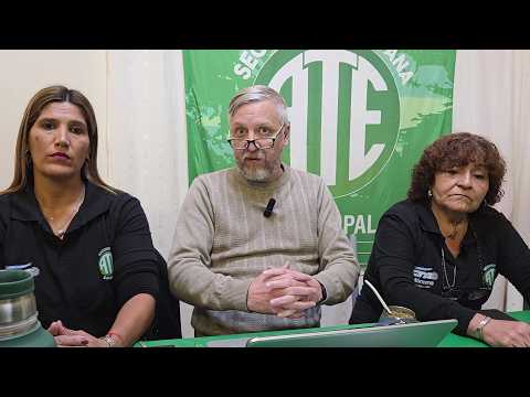 Conferencia de prensa de ATE Campana, sobre campaña de desafiliación (5/6/2026)
