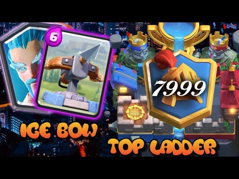 So Close Rocket - IceBow Ladder Push Clash Royale Best Deck