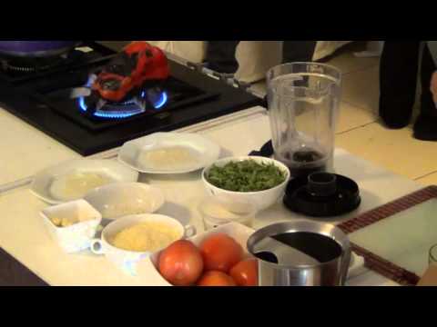 Oficinas Gastronômicas Unicred - Chefe Michele Maisto - Lasanha Fria ao Pesto com Mimosa de Ovo