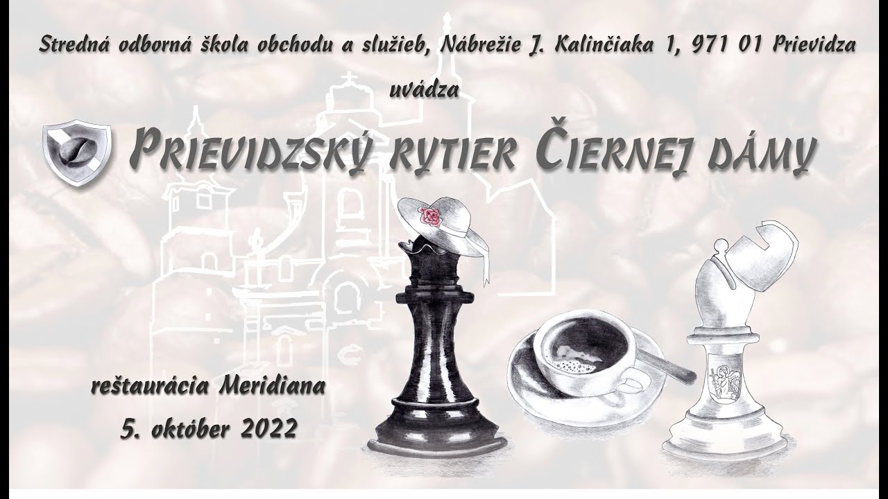 Prievidzský rytier čiernej dámy 2022
