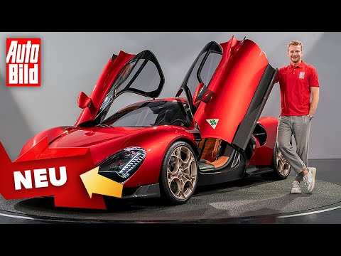 Alfa Romeo 33 Stradale (2023) | Alfa legt "das schönste Auto der Welt" neu auf | mit Jan Götze