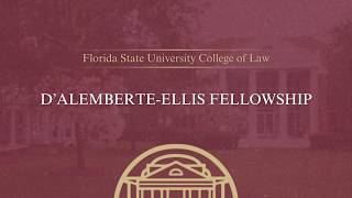 D'Alemberte-Ellis Fellowship in Thailand with Jonathan Carden
