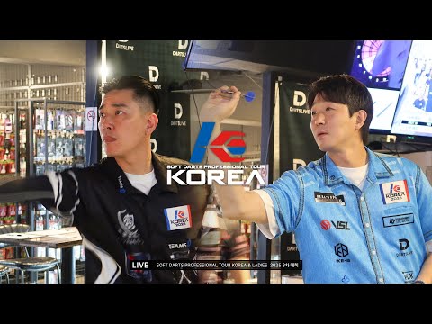 【BONG WOO KIM vs MIN SEOK CHOI】SEMI- FINAL, 2025 SOFT DARTS PROFESSIONAL TOUR KOREA 3차(25.7.13)
