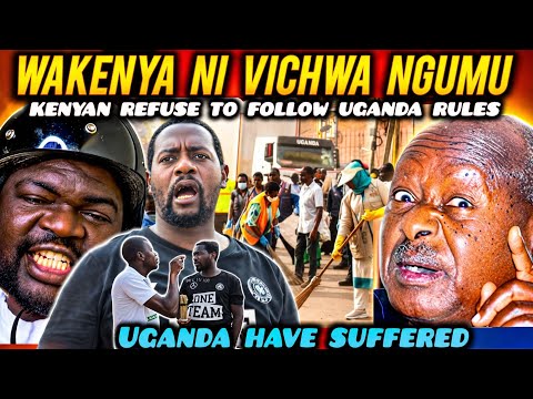 UNBELIEVABLE Kenyan in Uganda REFUSE to FOLLOW Uganda Rules By Cleaning Following MUSEVENI New RULE