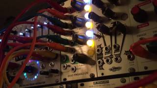 4ms Spectral Multiband Resonator SMR with Mutable Instruments Clouds and Rings with 4ms DLD.