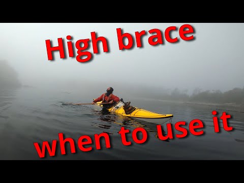 sea kayak brace | when to use high brace