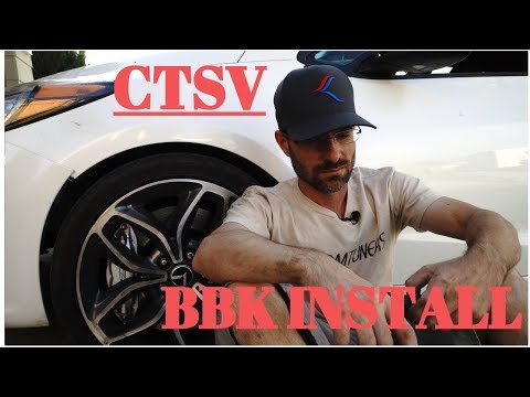 CtsV BBK install on Kia Forte