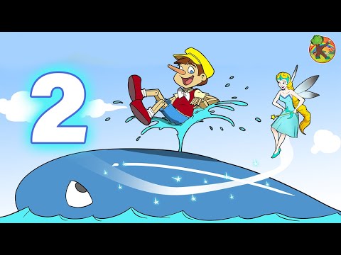 Pinocchio - Del 2 | KONDOSAN Norsk - Tegnefilm | Eventyr på Norsk | Morsom Godnatthistorie