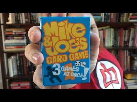 Mike & Joe's Card Game - Play 3 Games at Once