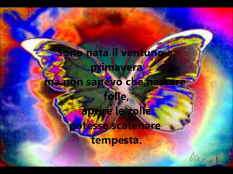 Alda Merini  Milva canta Sono nata il 21 a Primavera odt Opere Dany Blasi