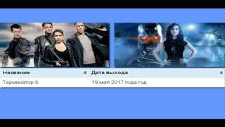 Терминатор 6: Генезис 2 "Когда выйдет?"