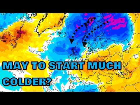May to Start Much Colder than Average? 19th April 2022