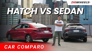 Hatch or Sedan? Honda City Comparo | Zigwheels.Ph