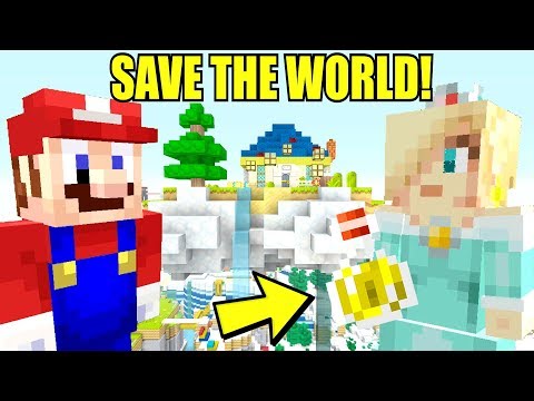 Minecraft | Super Mario Series | Rosalina's Magic Potion Saves Mario! [309]