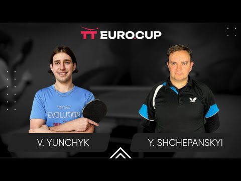 16:45 Valentyn Yunchyk - Yurii Shchepanskyi 07.02.2024 TT Euro.Cup Ukraine Star. TABLE 3