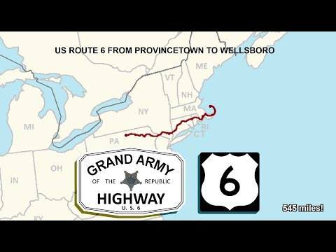 Provincetown, MA to Wellsboro, PA: A Complete US Route 6 Road Trip