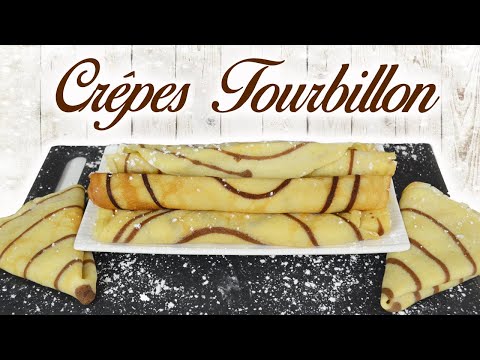CRÊPES TOURBILLON - CHOCOLAT/FRAISE