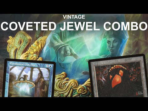 THE JEWEL OF MY EYE! Vintage Coveted Jewel Paradoxical Outcome Combo. Mishra's Workshop One Ring MTG