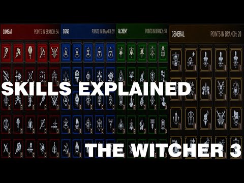 Skills Explained - Witcher 3 Beginner Guide