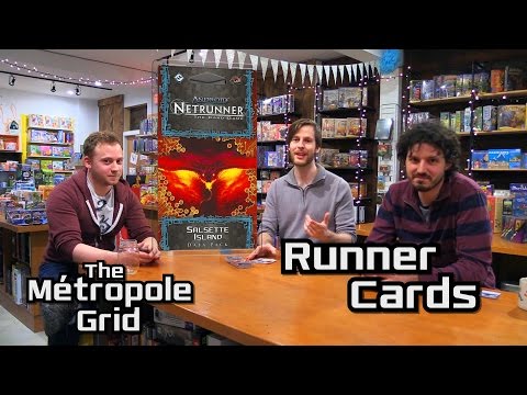 Netrunner Unboxing: Salsette Island - Runner Cards