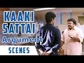 Kaaki Sattai Argument With Senior Officer Sivakarthikeyan Anirudh R S Durai Senthilkumar