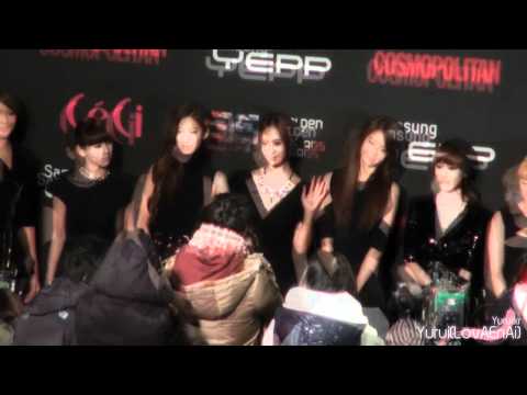 [Fancam] SNSD :: 101209 25th GDA 2010 - Red Carpet