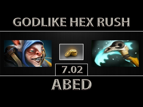 Abed Meepo Fast Farm ► Godlike Hex Rush ► Dota 2 [7.02]