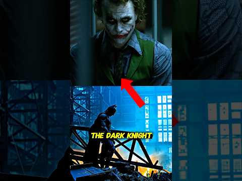 How is nobody talking about this obvious detail in The Dark Knight? #shorts