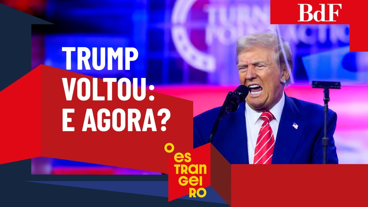 Live O Estrangeiro #10: Mais fascista, mais perigoso — Trump na Casa Branca