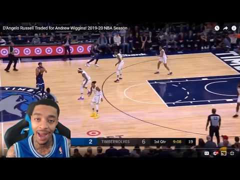D'Angelo Russell Traded for Andrew Wiggins REACTION, THOUGHTS & RANT!