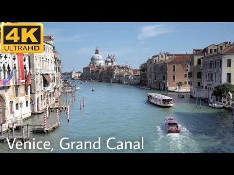Venice Italy,  Grand Canal || Beautiful Tourist Place 4K UHD