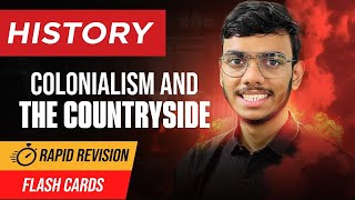Colonialism and The Countryside Class 12 History One Shot | Rapid Revision for Board Exams 2025