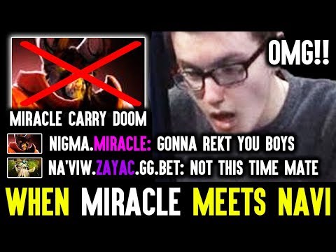 How NA'VI.Zayac And Blizzy Destroys Miracle Carry Doom In Pub - 7.23c Dota 2