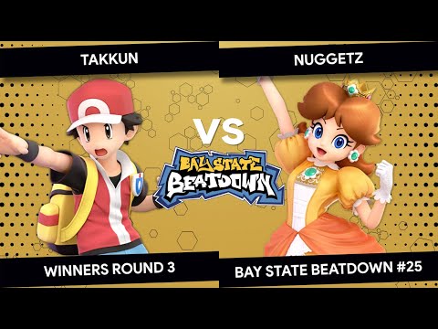 Bay State Beatdown #25 - Takkun(Pokemon Trainer) vs Nuggetz (Daisy) - Winners Round 3