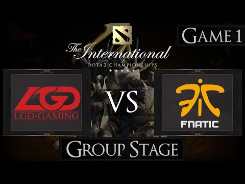 Dota 2 The International 2015 LGD vs Fnatic