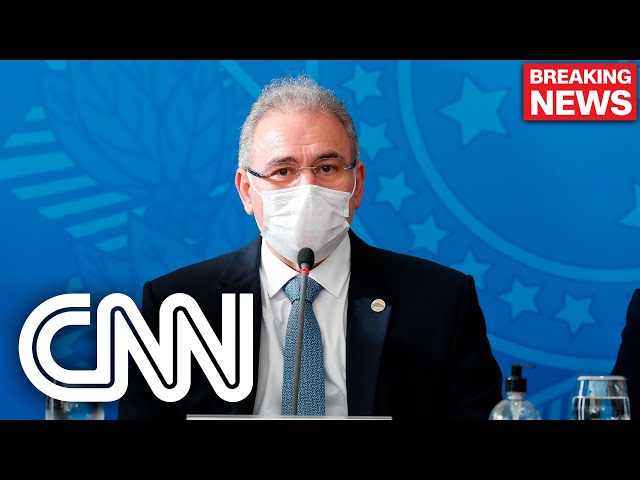 Ministro Marcelo Queiroga testa positivo para Covid-19 | JORNAL DA CNN