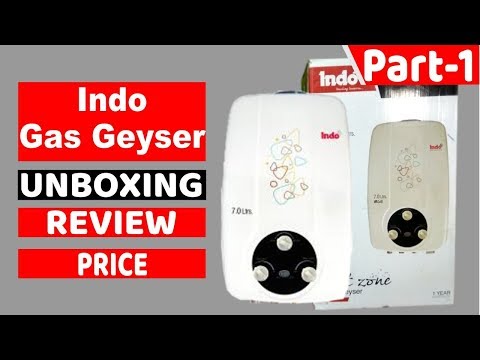 Indo 7 L Gas Geyser (INSE 1.2, White), Price from Rs.3480/unit onwards,  specification and features