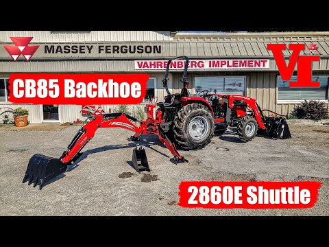 Make it Yours: Massey Ferguson 2860E SynchroShuttle with CB85 Backhoe and More!