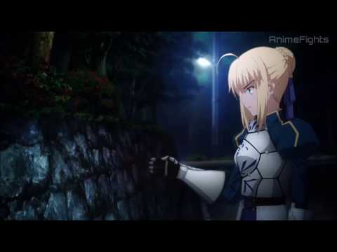 Fate stay night Unlimited Blade Works [ Assassin VS Saber ]