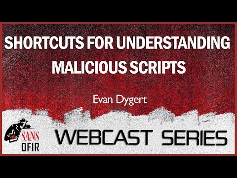 Shortcuts for Understanding Malicious Scripts