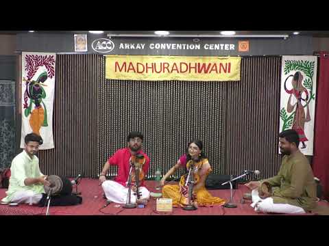 Madhuradhwani-Vignesh Thaygarajan and Aparna Thyagarajan Violin Duet