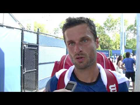 Petr Michnev po porážce v 1. kole kvalifikace US Open