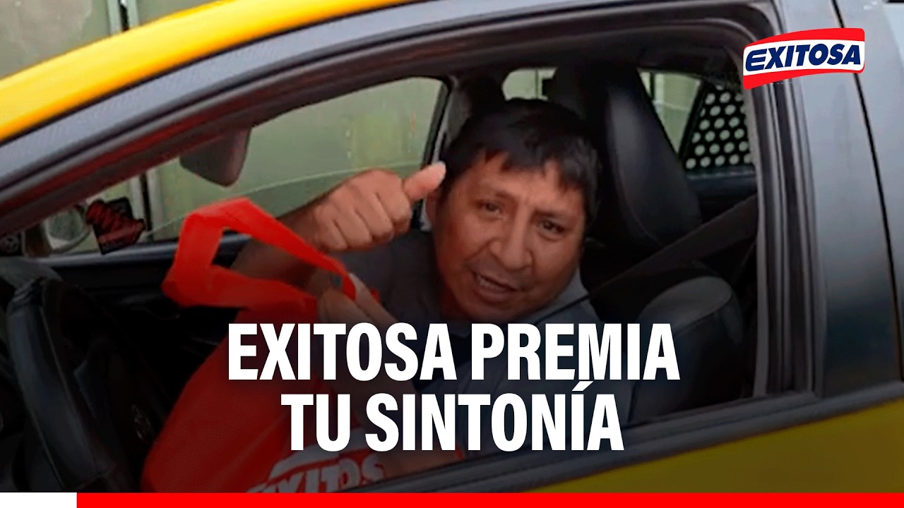 🔴🔵 Exitosa premia tu sintonía a los primeros 20 amigos del volante fieles oyentes de la 95.5 FM