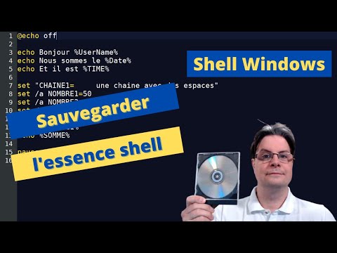 Programmation Shell Windows Introduction