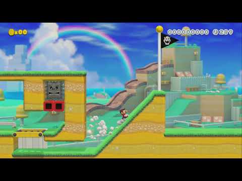 1 Way downwards by redd56 - Super Mario Maker 2 - No Commentary 1bw
