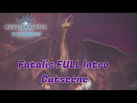 MHW Iceborne Fatalis FULL intro cutscene