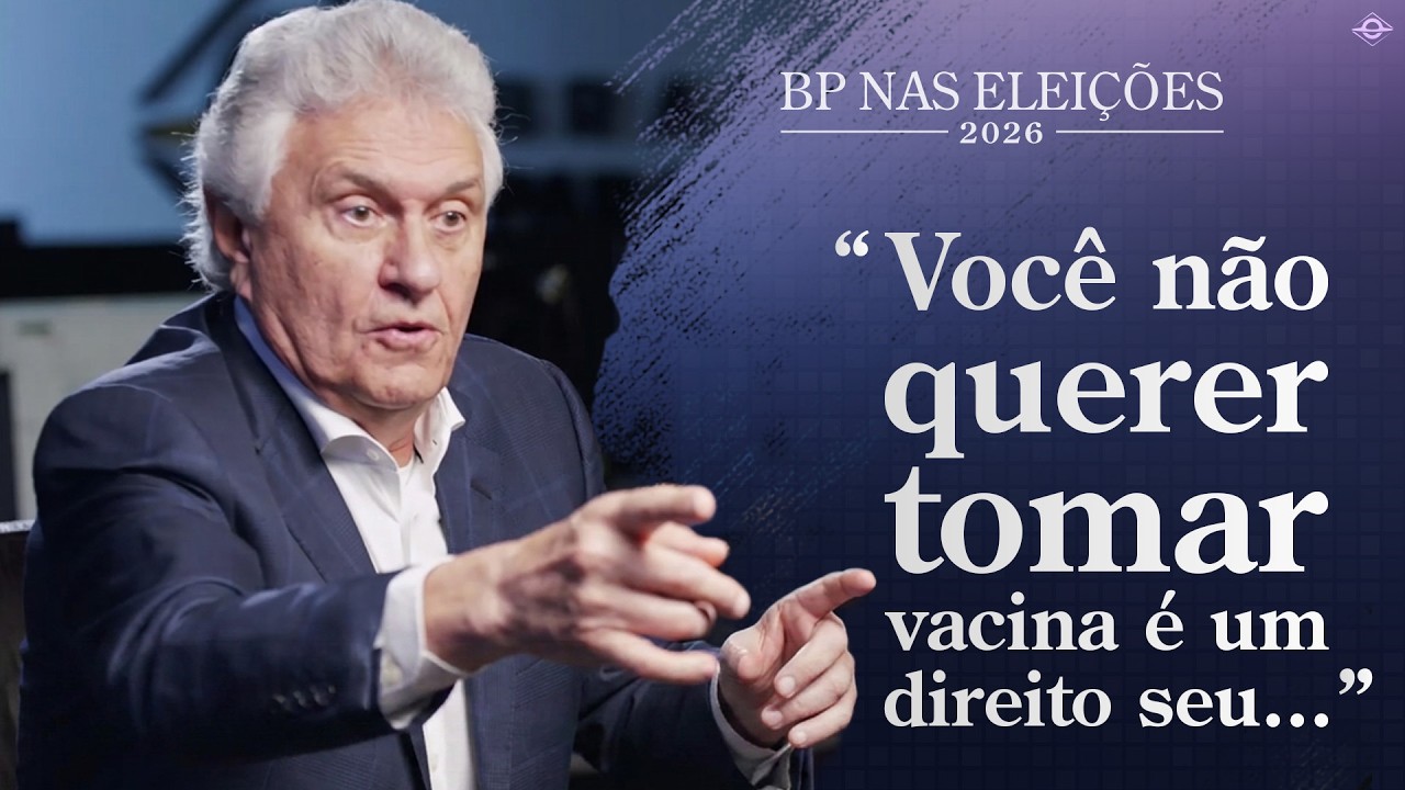 Ronaldo Caiado aborda a polêmica sobre vacinas e liberdade de expressão