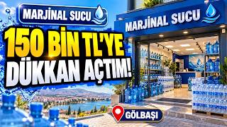 150 Bin TL’ye Su Bayiliği Nasıl Açtım? 💧 | Gölbaşı Dükkan Vlog